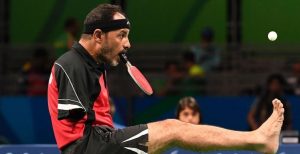 Ibrahim Hamadtou: O Homem que Segura a Raquete Com Dentes