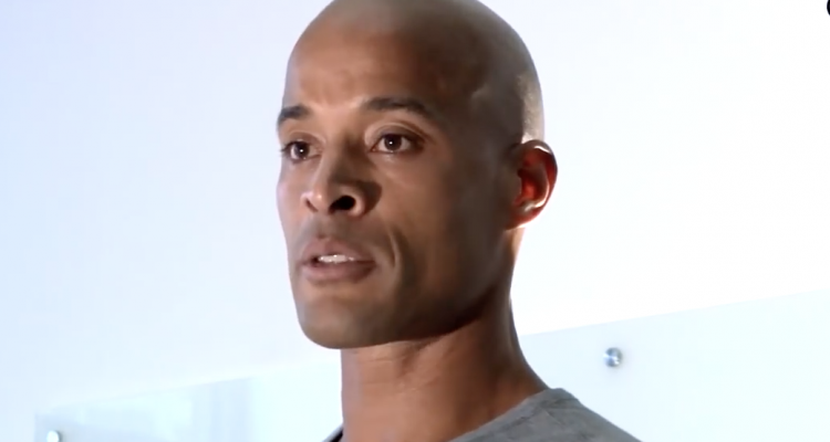 imagem do americando david goggins onde é um homem negro e careca