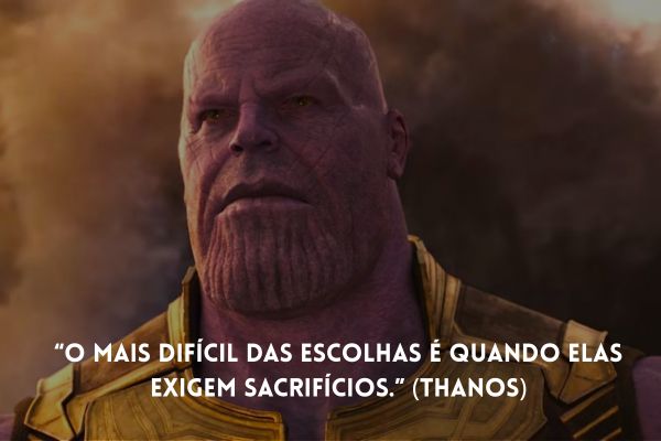 frases vingadores ultimato thanos