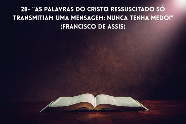 medo na bíblia bíblia aberta