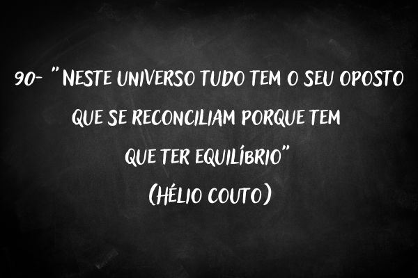 frases hélio couto quadro negro com frase
