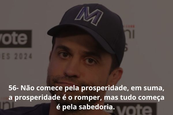 pablo marçal frases pablo marçal de boné
