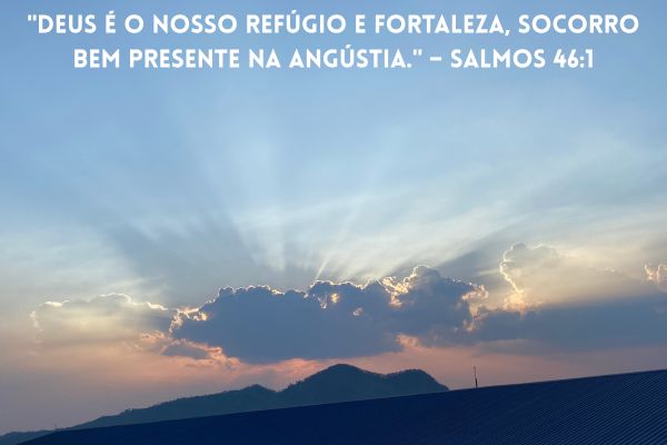 frases de deus ceu azul com raios de sol por cima das nuvens