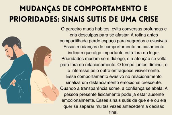 fim do casamento