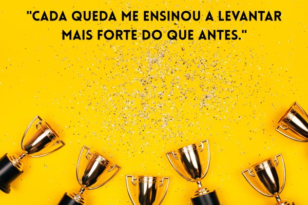 frases de vencedor 6 taças e uma frase motivacional