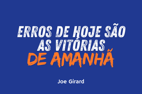 quadro em azul escrito frase de motivação