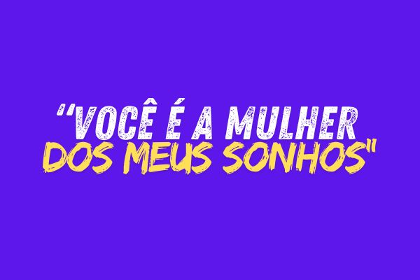 frases para namorada com fundo lilás