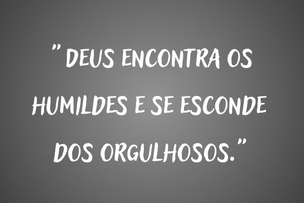frase com fundo cinza