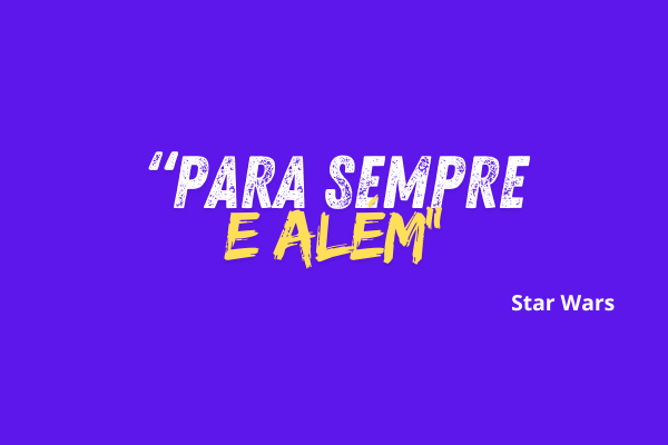 Frases com fundo lilás