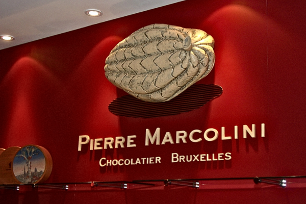 parede escrito pierre marcolini