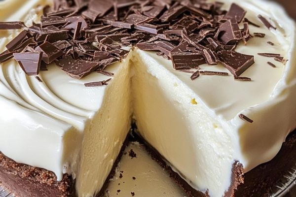 Torta Gelada de Creme e Chocolate Delicioso e Fácil de Fazer